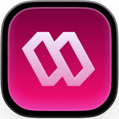 Sweat logo with squared background